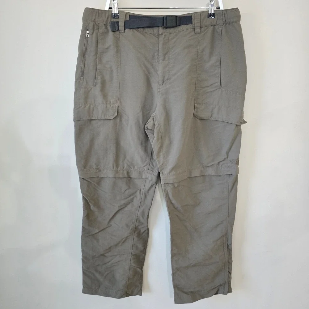 The‎ North Face Paramount Convertible Hiking Pants XL Short Olive Green